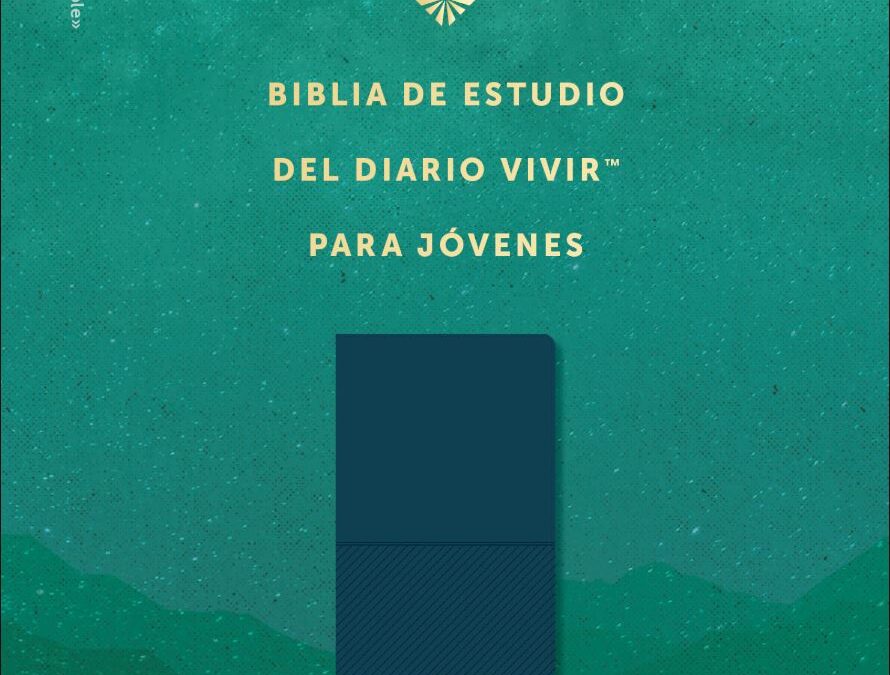 Biblia de estudio del diario vivir para jóvenes NTV con Filament, Azul oscuro