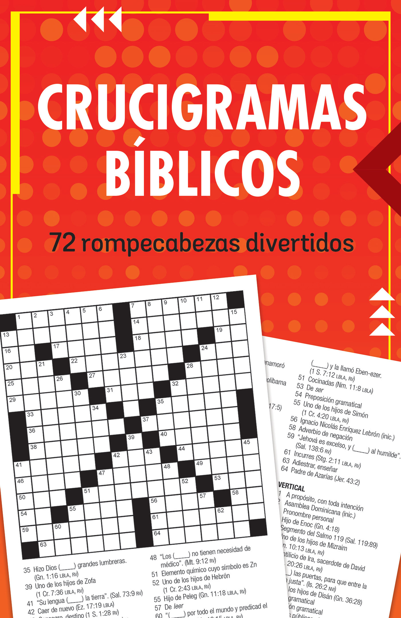 Crucigramas bíblicos : 72 rompecabezas divertidos