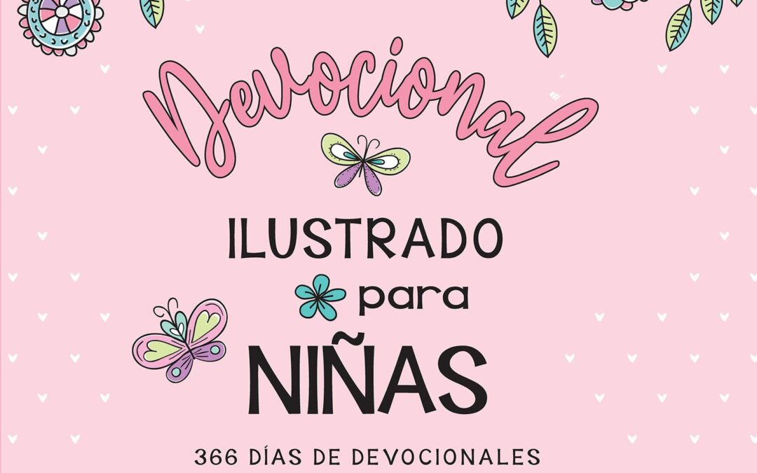Devocional ilustrado para niñas: 366 días de devocionales para colorear