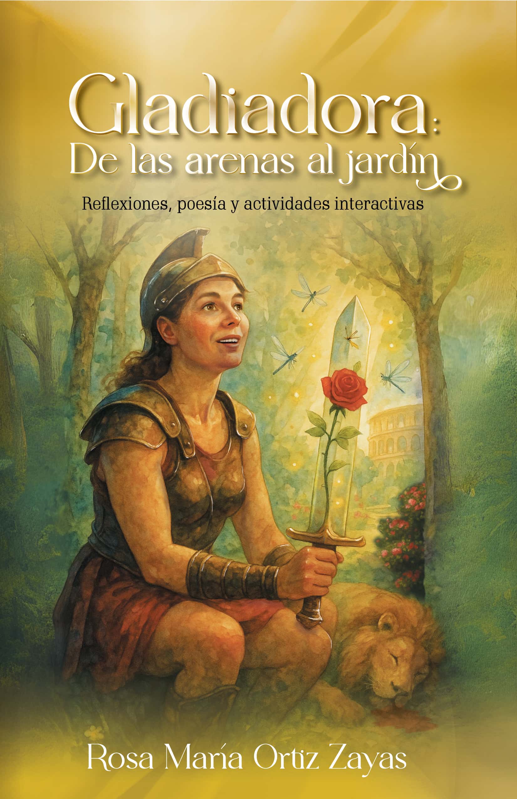 gladiadora de las arenas al jardín